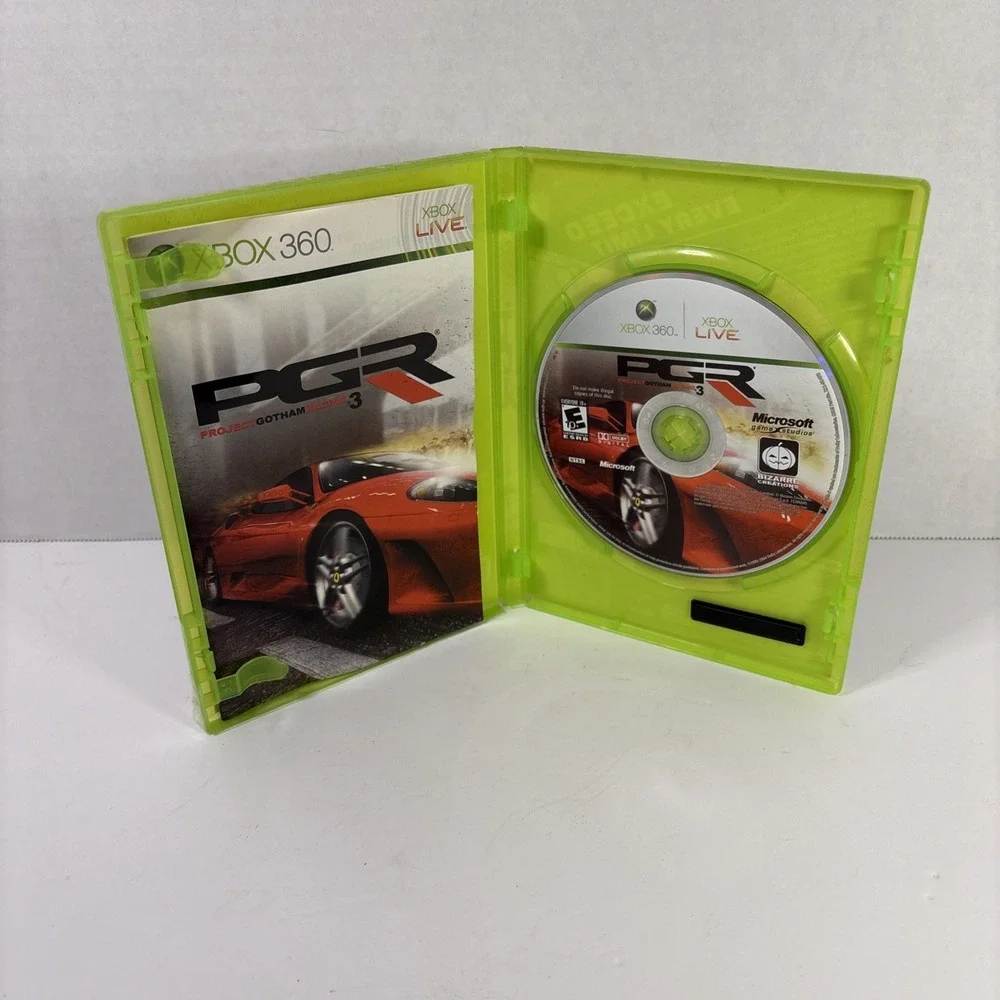 Project Gotham Racing 3 PGR 3 Microsoft Xbox 360 Racing Game Complete CIB